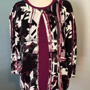 Christopher & Banks Cardigan and Sleeveless blouse - Set - NWOT